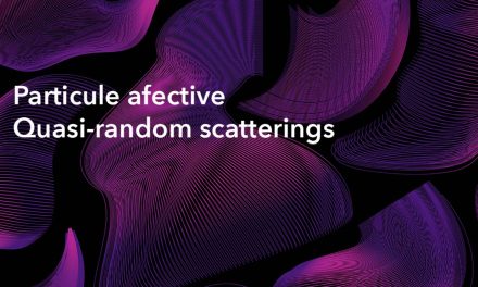 Particule afective Quasi-random scatterings – Instalație imersivă cu holografie și video, inspirată de concepte din fizica cuantică, în cadrul unei vizionări-eveniment la Atelierele Malmaison