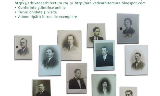 Proiectul „Arhiva de arhitectură: Corpul Arhitecților”