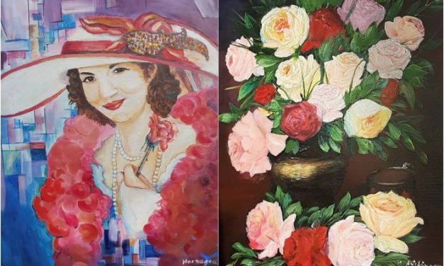 Expoziție de pictură „Hedonia” semnată de Carolina Harnagea și Madi Aștef @ Iulius Mall Iași