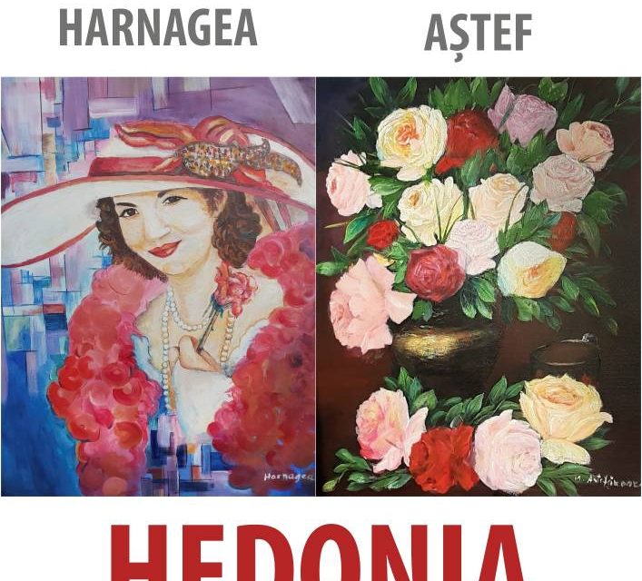 Expoziție de pictură „Hedonia” semnată de Carolina Harnagea și Madi Aștef @ Iulius Mall Iași