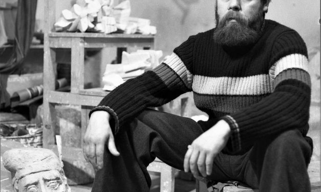 Pavel Bucur în atelier