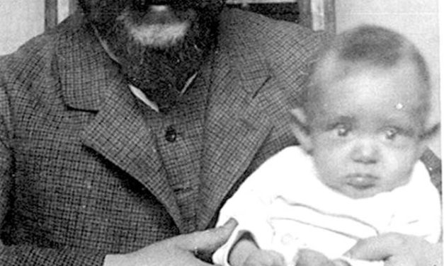Arthur Segal cu fiul sau Walter, Berlin, 1907