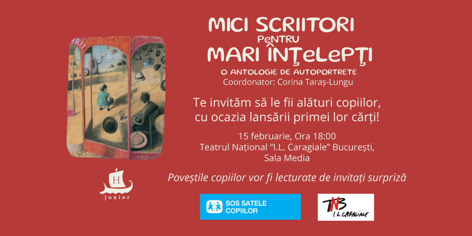 MICI SCRIITORI PENTRU MARI ÎNȚELEPȚI – o expoziție inedită la TNB