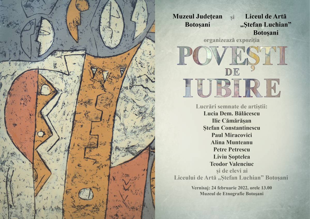 Expoziția „Povești de iubire” @ Muzeul de Etnografie Botoșani