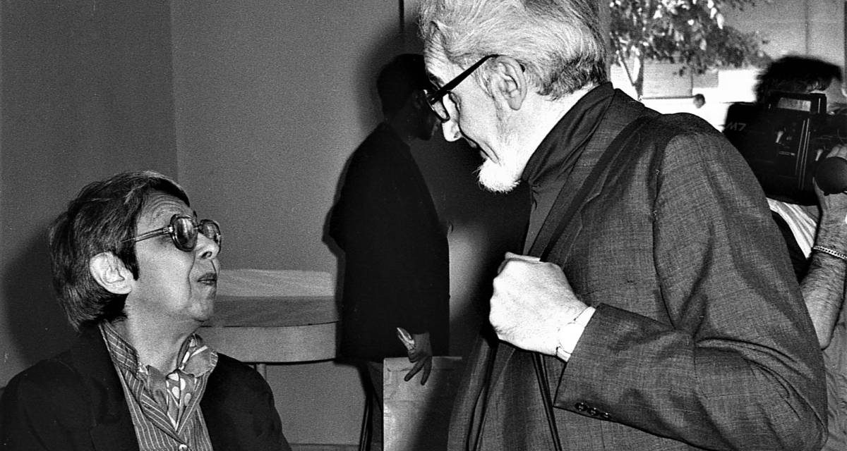 Geta Brătescu și Ioan Horga