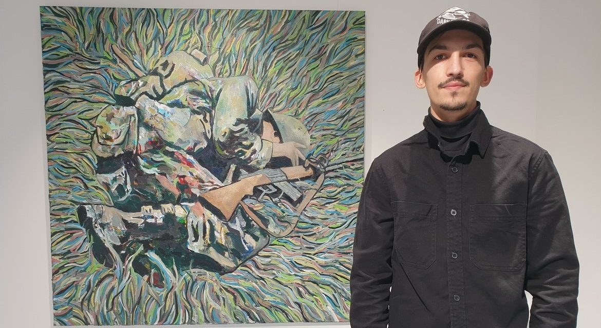 „Război și pace”, o nouă expoziție la Arbor.art.room a tânărului artist basarabean Daniel Cauia