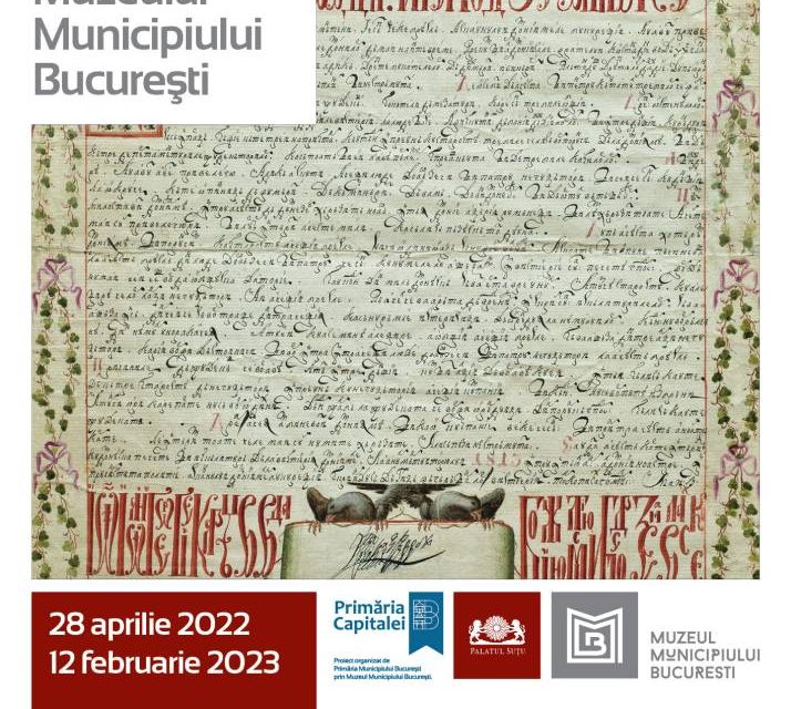 Acte domnești fanariote din patrimoniul Muzeului Municipiului București, expuse la Palatul Suțu