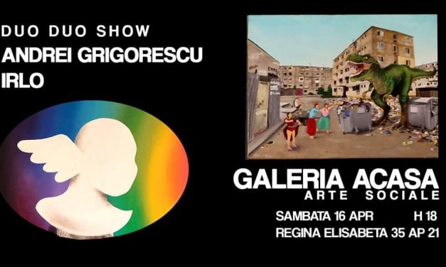 Duo show IRLO și Andrei Grigorescu @ Galeria de artă Acasa, București