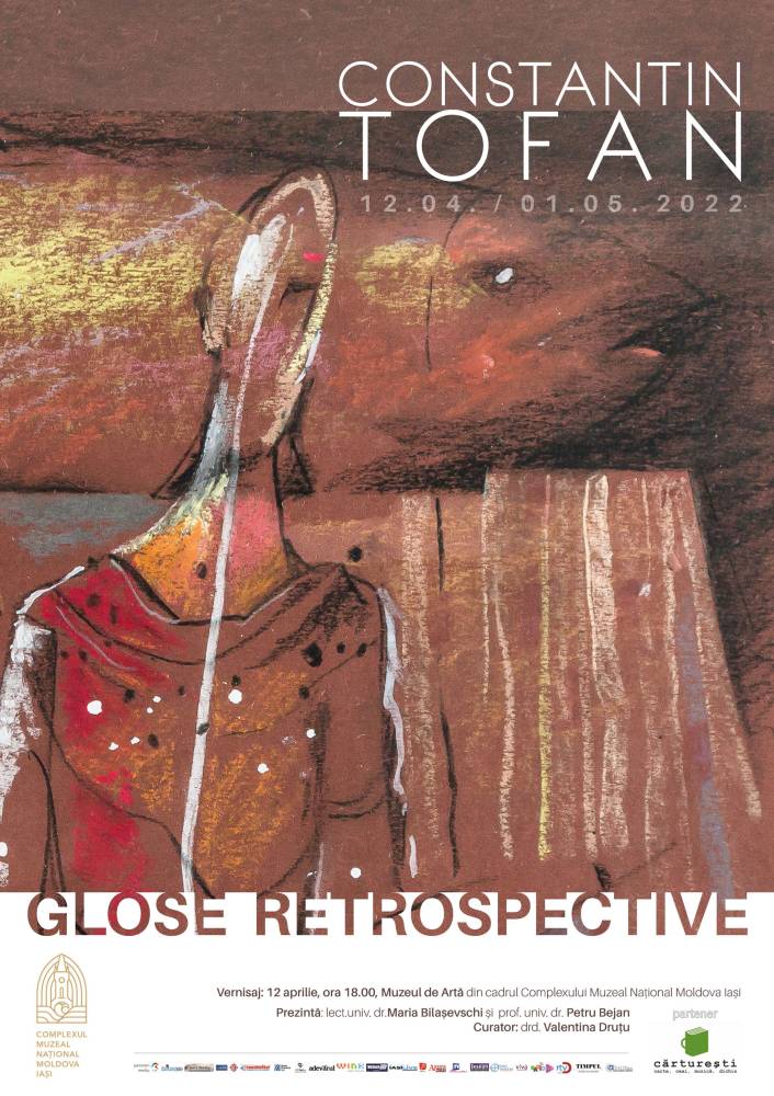 Expoziție de pictură și grafică Constantin Tofan „Glose retrospective” @ Muzeul de Artă din cadrul Complexului Muzeal Național „Moldova” Iași