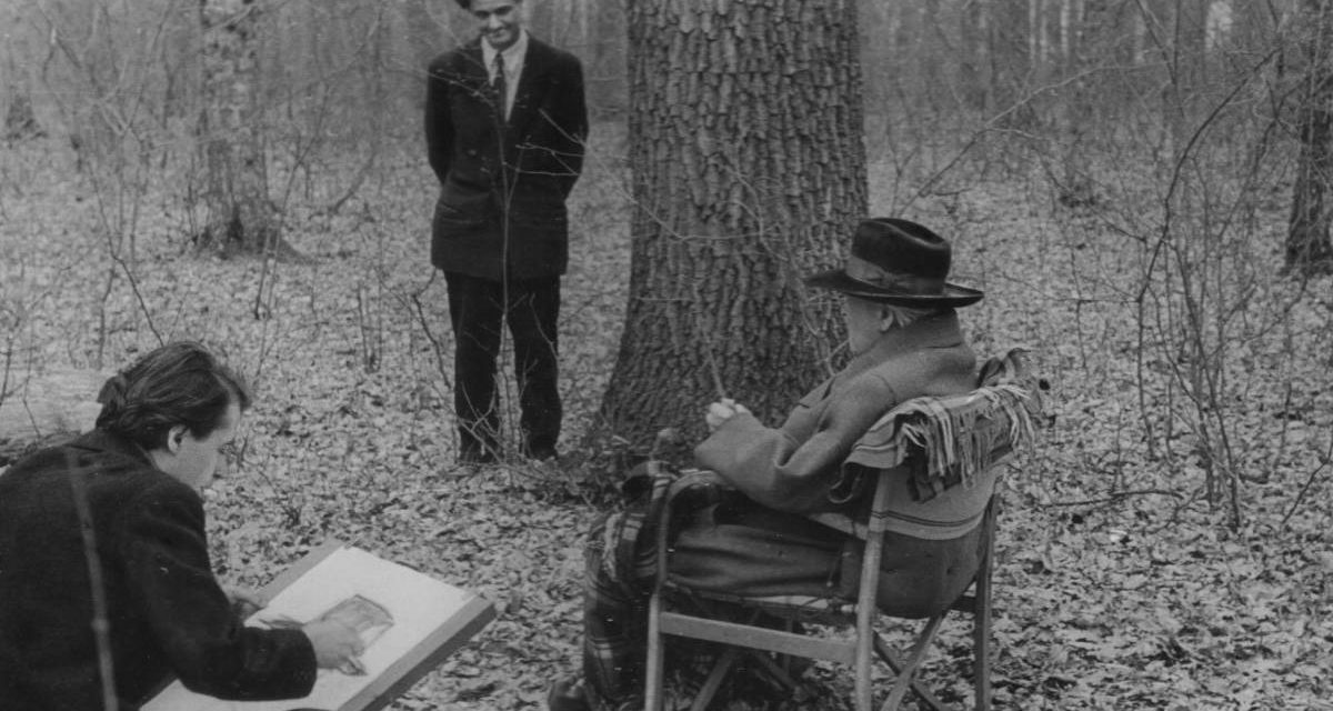 Mihail Sadoveanu, Mihu Vulcănescu și Ștefan (Afane) Teodoreanu, 1961