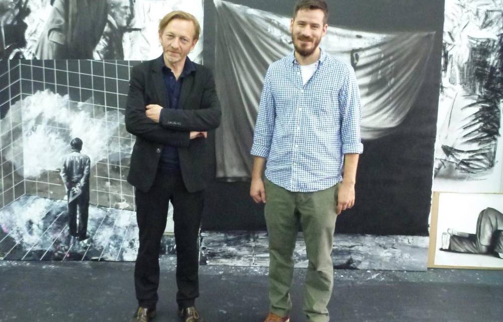 Michaël Borremans & Mircea Suciu, studio visit 2013