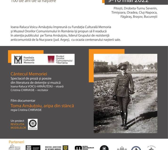 Centenar Toma Arnăuțoiu (1921-1959), 100 de ani de la naștere