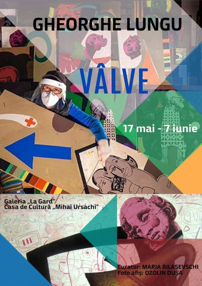 Expoziția de artă vizuală Gheorghe Lungu „Vâlve” @ Galeria de Artă „La Gard”, Casa de Cultură a Municipiului Iași „Mihai Ursachi”, Iași