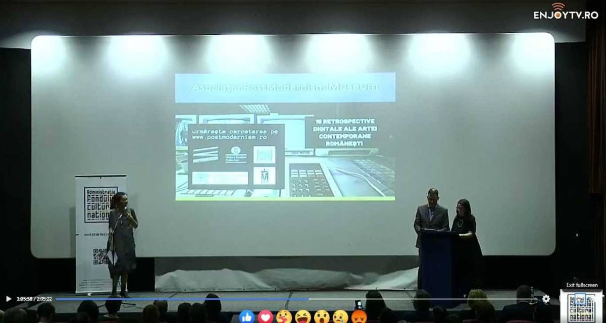 „15 retrospective digitale ale artei contemporane românești 1990-2020”, un proiect al PostModernism Museum, câștigător al premiului AFCN 2021