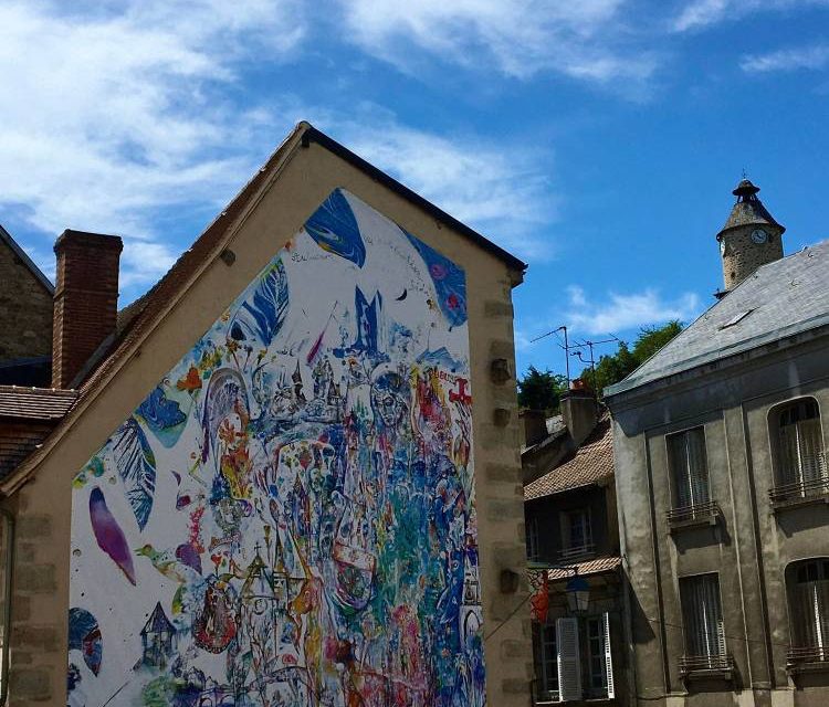 Lucrare monumentală a artistului timișorean Cristian Sida, inaugurată în Franța, la Aubusson