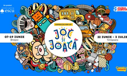 Luna Copiilor este aniversată cu o expoziție în premieră, “JOC ȘI JOACĂ”, la BRAȘOV