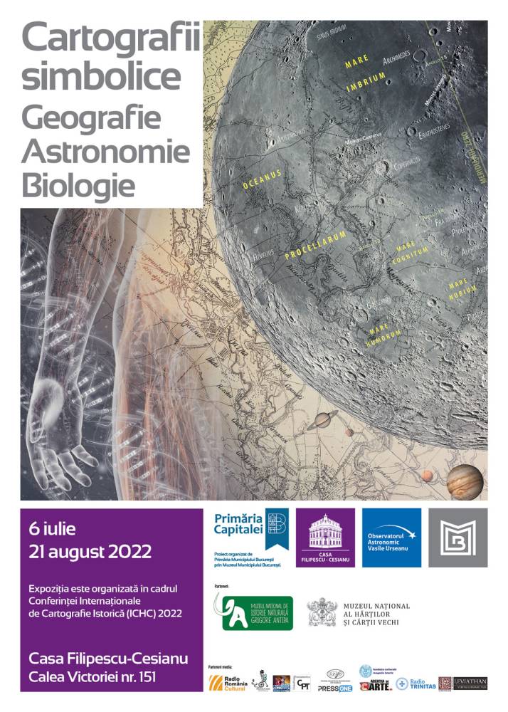 Expoziția „Cartografii simbolice. Geografie. Astronomie. Biologie” @ Muzeul Municipiului București – Casa Filipescu-Cesianu