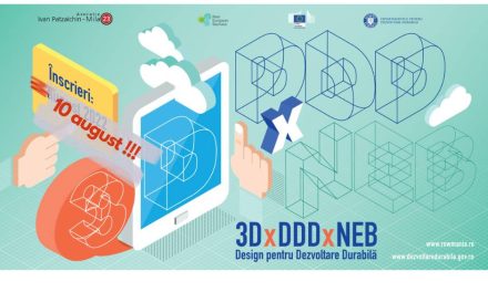 Concurs cu premii: 3D x DDD x NEB – Design pentru Dezvoltare Durabilă