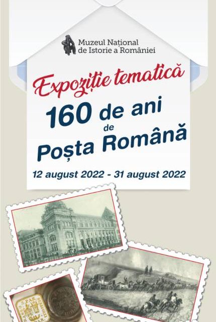 Expoziția temporară „160 de ani de Poșta Română”, la Muzeul Național de Istorie a României