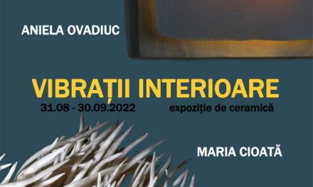 Expoziție de ceramică Aniela Ovadiuc și Maria Cioată „Vibrații interioare” @ Muzeul Județean Gorj ”Alexandru Ștefulescu”, Târgu Jiu