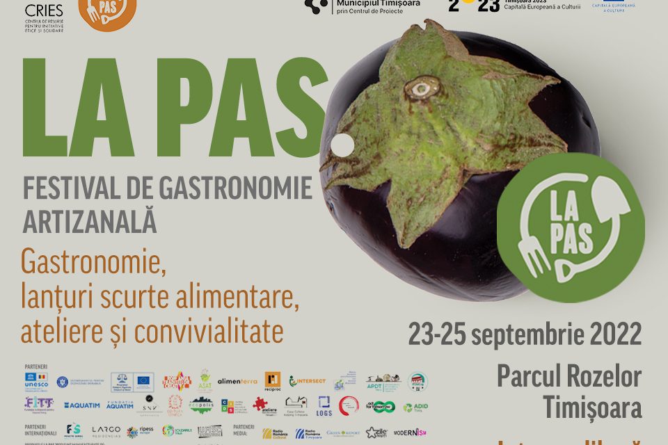 Programul artistic LA PAS Timișoara, 23-25 septembrie 2022