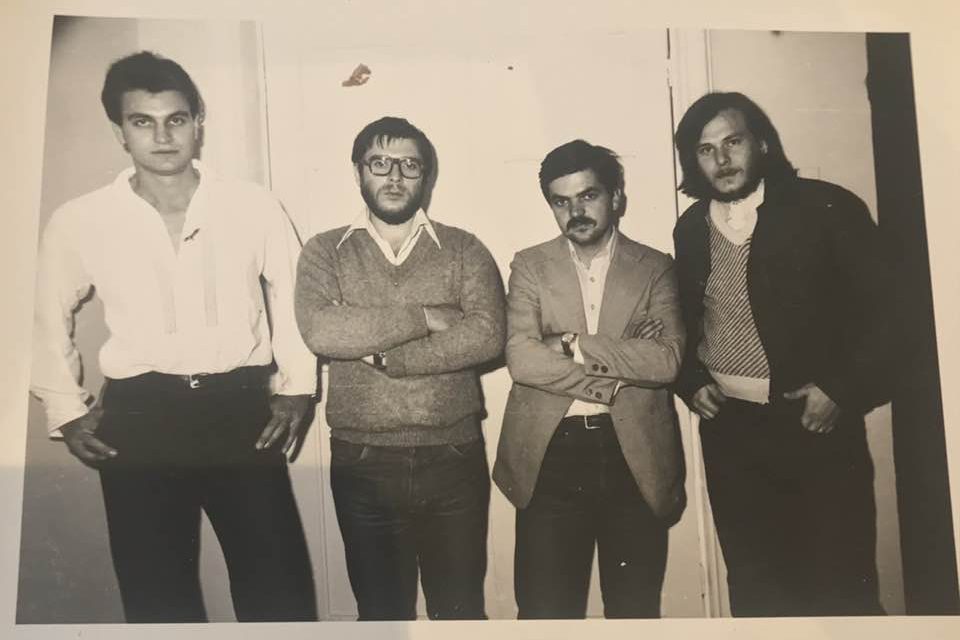 Teodor Graur, Dan Mihălțianu, Olimpiu Bandalac, Christian Paraschiv, 1979 la Galeria Atelier 35, Orizont, București