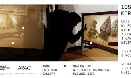 Expoziție Iosif Király „Unde nu pot fi niciodată” @ ARAC & Anca Poterasu Gallery, Atelierele Malmaison, București
