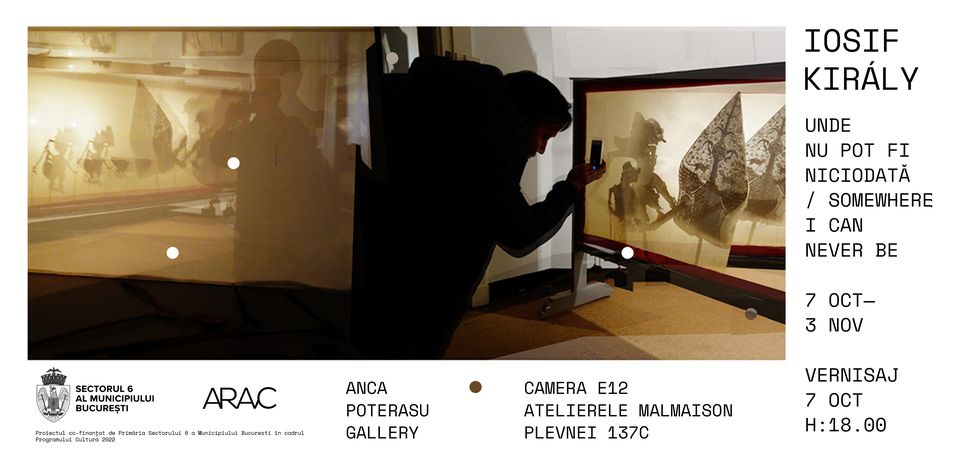 Expoziție Iosif Király „Unde nu pot fi niciodată” @ ARAC & Anca Poterasu Gallery, Atelierele Malmaison, București