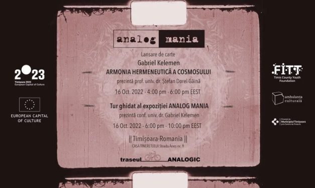 Lansare Gabriel Kelemen, ARMONIA HERMENEUTICĂ A COSMOSULUI / tur ghidat al expoziției Analog Mania