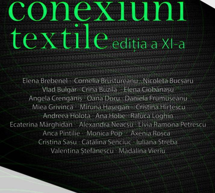 Specializarea Arte Textile – Design Textil din cadrul Facultății de Arte Vizuale și Design Iași „Conexiuni Textile” – ediția a XI-a @ Galeria de Artă „Th. Pallady”, Iași