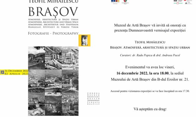 Istoria transformării orașului în noua expoziție a Muzeului de Artă Brașov