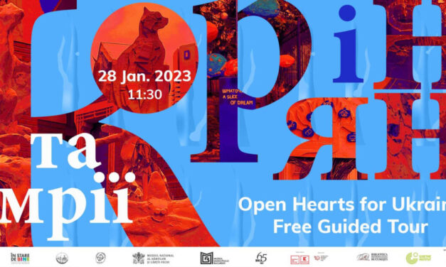 <strong>Open Hearts for Ukraine –  primul tur ghidat al monumentelor create de 24 de tineri refugiați din Ucraina în patru muzee din București</strong>