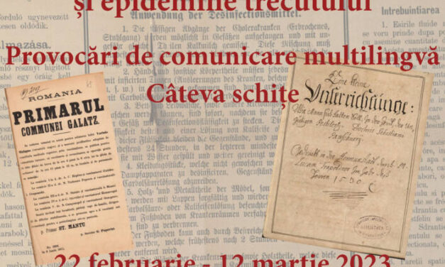 <strong>Deschiderea expoziției </strong><strong>„Pandemiile și epidemiile trecutului – provocări de comunicare multilingvă”</strong><strong>, la Muzeul Național de Istorie a României</strong>