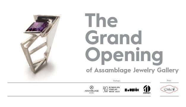 <strong>Assamblage Jewelry Gallery se deschide oficial în București cu o selecție specială de designeri de bijuterie contemporană  români și internaționali</strong>