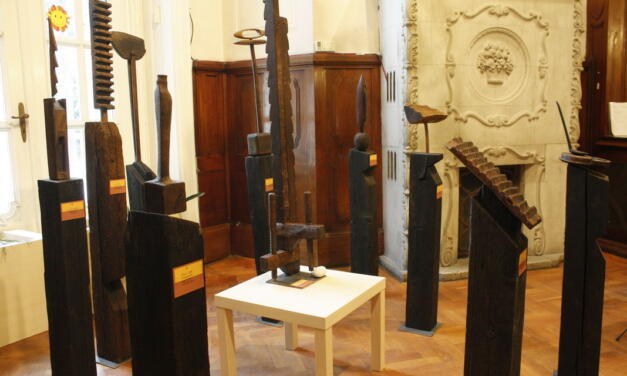 Expoziția de etnosculptură solo-show Mihai Donici „Înainte de BRÂNCUȘI előtt” @ galeria ICR Budapesta