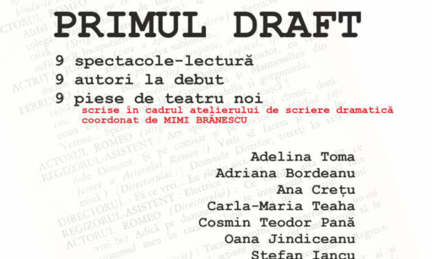 O serie de spectacole-lectură – ATELIER Mimi Brănescu