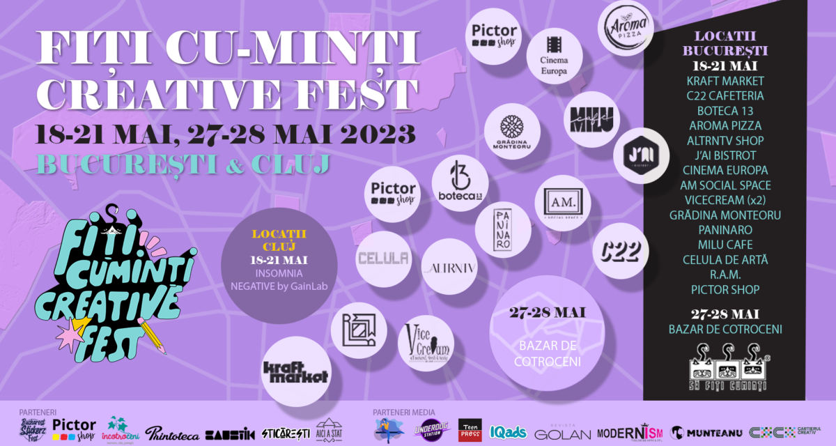 <strong>Fiți cu Minți Creative Fest</strong>