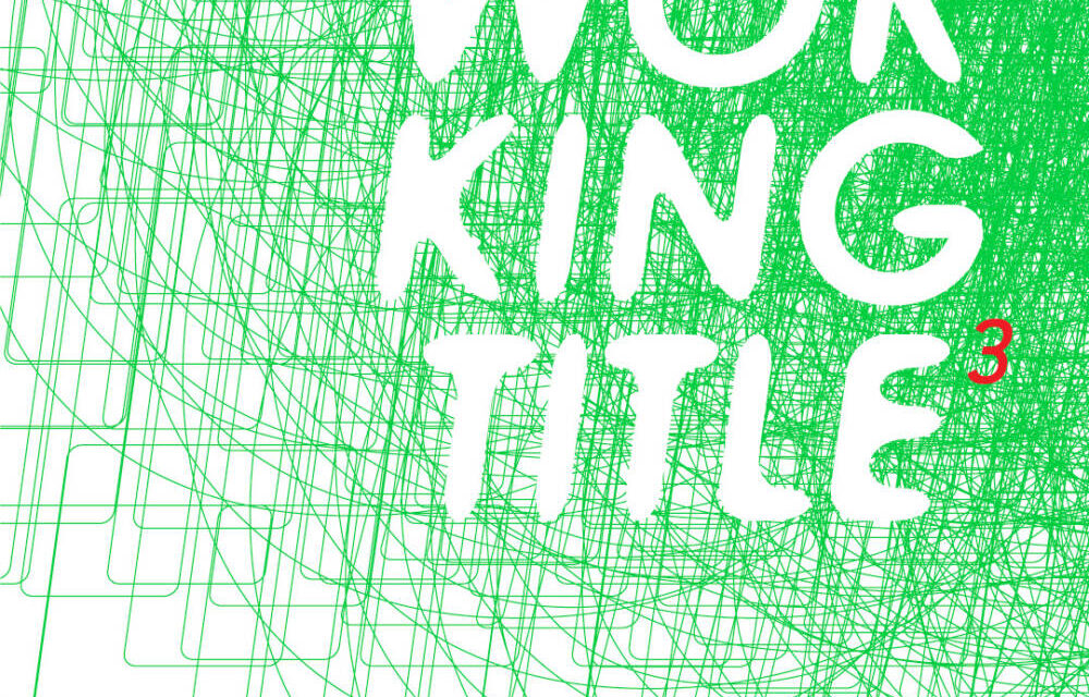 Asociația Medium Contemporan MAGMA anunță apelul de participare la expoziția de grup intitulată WORKING TITLE 3, la Spațiul Expozițional de Artă Contemporană MAGMA din Sfântu Gheorghe