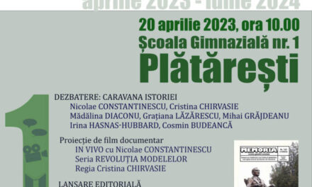 Lansare Proiect cultural-educațional: Caravana istoriei. În căutare de modele pentru prezent și viitor