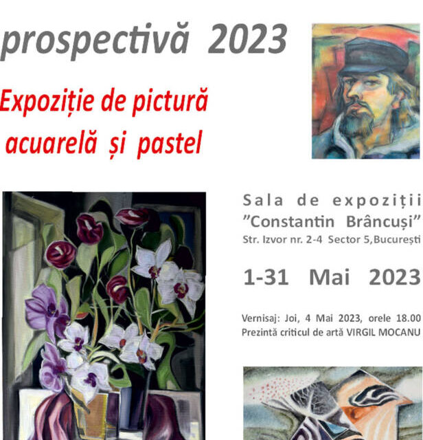 ROMANESCU – prospectivă, expoziție de pictură, acuarelă și pastel @ Sala „C. Brâncuși” Palatul Parlamentului, București