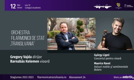 Concert simfonic – dirijor Gregory Vajda @ Colegiul Academic, Filarmonica de Stat „Transilvania”