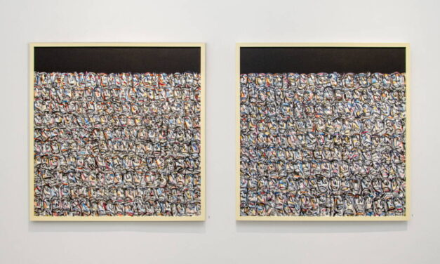 Hamza Bounoua exhibit at “Wadi Finan Art Gallery” in Jordan