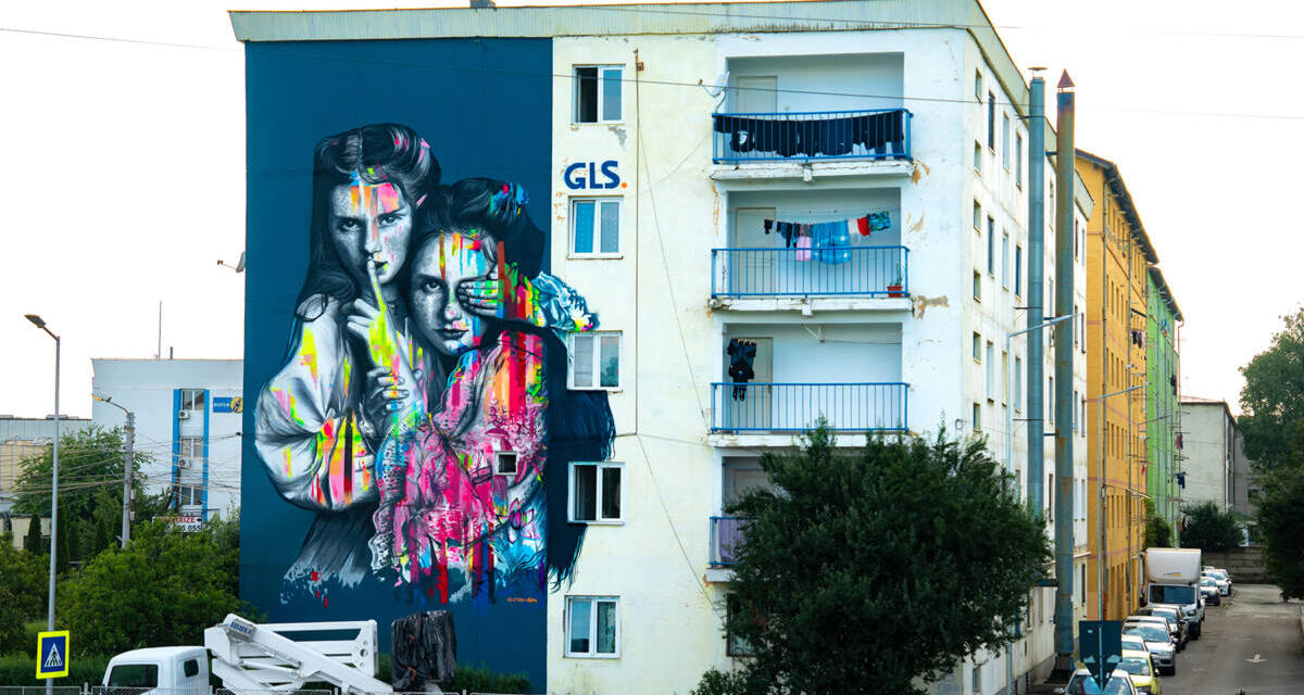 Festivalul de Artă Stradală din Sibiu s-a încheiat. În premieră se pot cumpăra segmente din cele 5 noi picturi murale