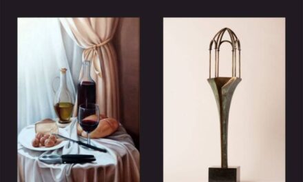 „DIALOGURI” – două expoziții personale  ale pictorului Carmen Cărbunariu și sculptorului Șerban Vrăbiescu @ Galeria Simeza, București