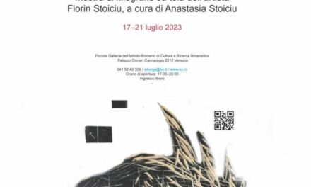 Expoziţie de xilogravură pe pânză Florin Stoiciu „Gesturi” @ Institutul Român de Cultură şi Cercetare Umanistică de la Veneţia