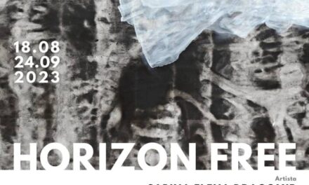 Artista Sabina Elena Dragomir în expoziția „Horizon Free” la Muzeul de Artă Brașov