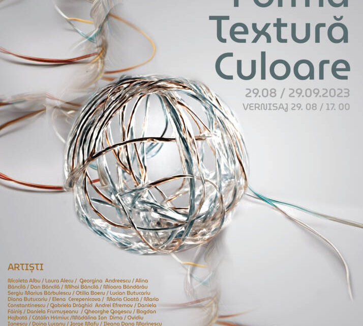 Expoziția ”Formă.Textură.Culoare” organizată de Filiala Arte Decorative București @ Casa Oamenilor de Știință din cadrul Academiei Române, București