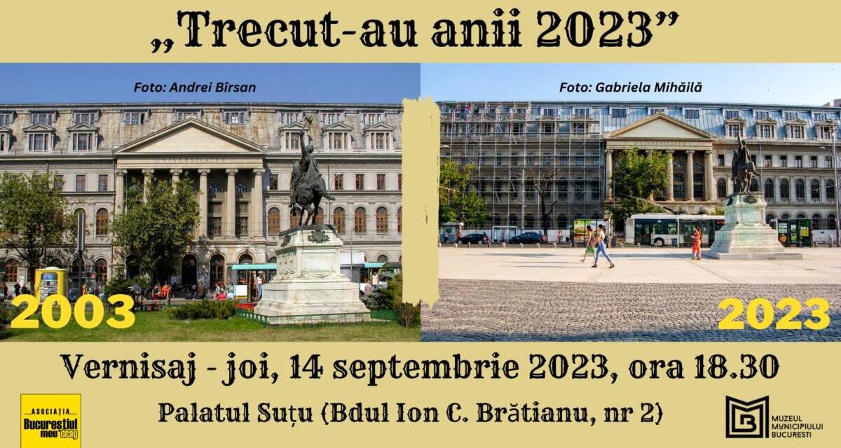 Expoziție outdoor la Palatul Suțu „Trecut-au anii 2023”, cu fotografiile lui Andrei Bîrsan