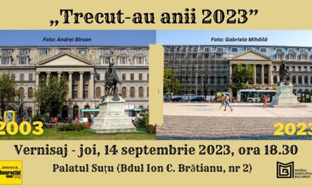 Expoziție outdoor la Palatul Suțu „Trecut-au anii 2023”, cu fotografiile lui Andrei Bîrsan