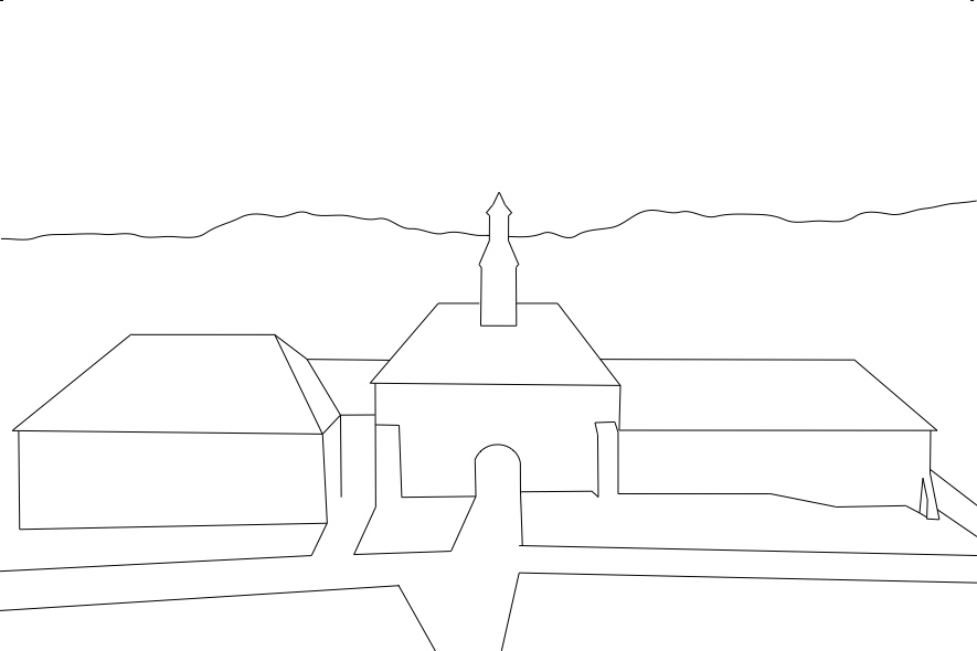 castel posmus carte postala